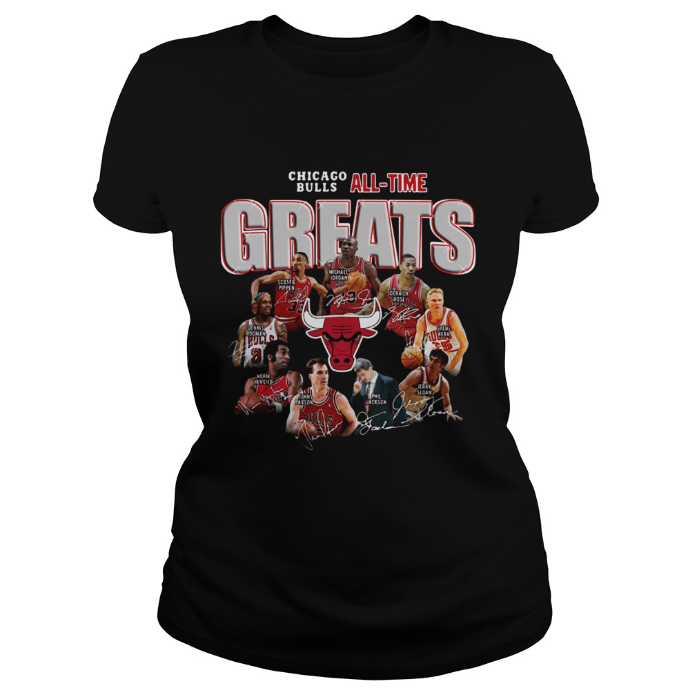 Chicago Bulls All Time Greats Signatures Classic Ladies