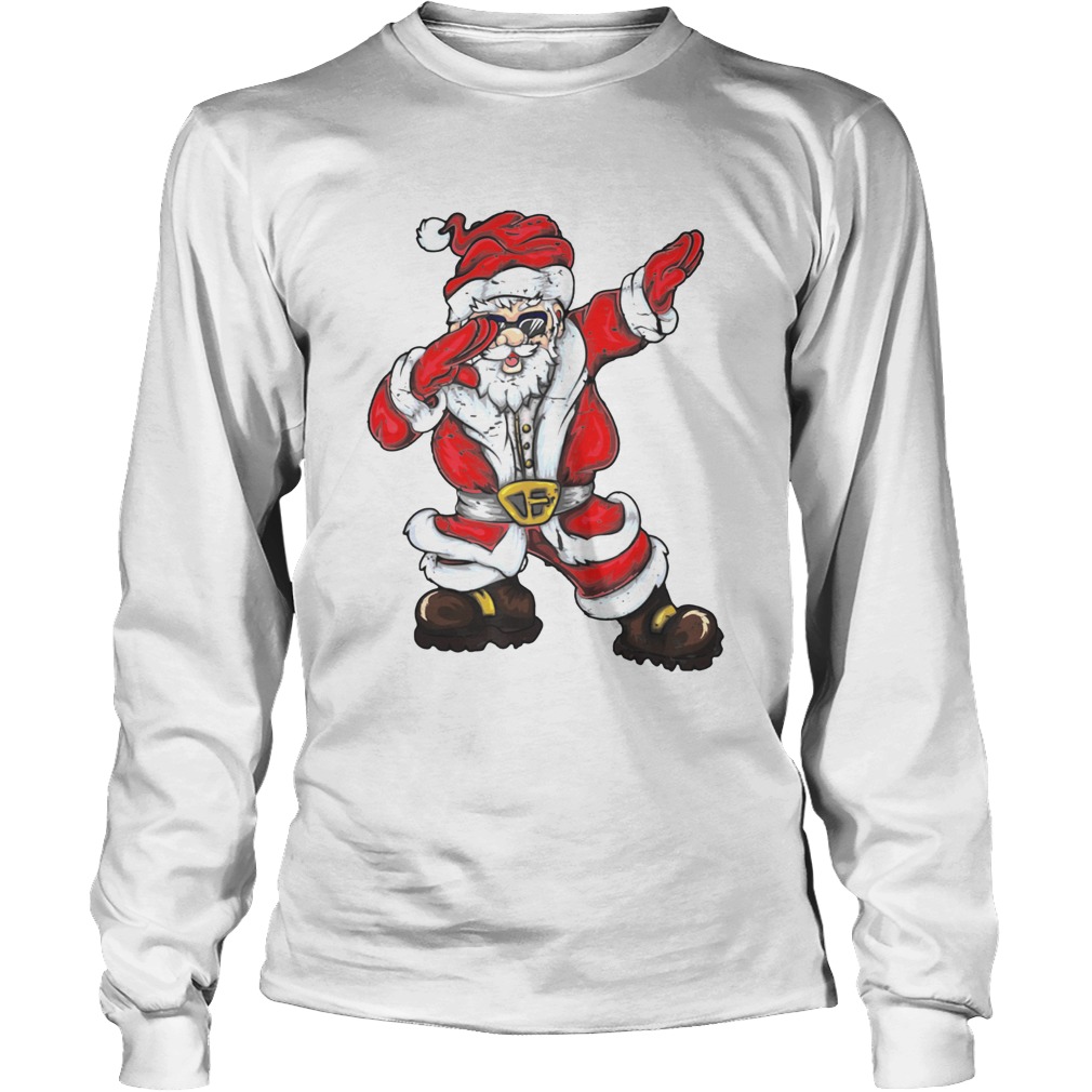 Christmas Dabbing Santa LongSleeve