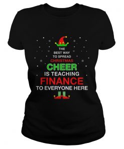 Christmas Pajamas For Finance Teacher  Classic Ladies