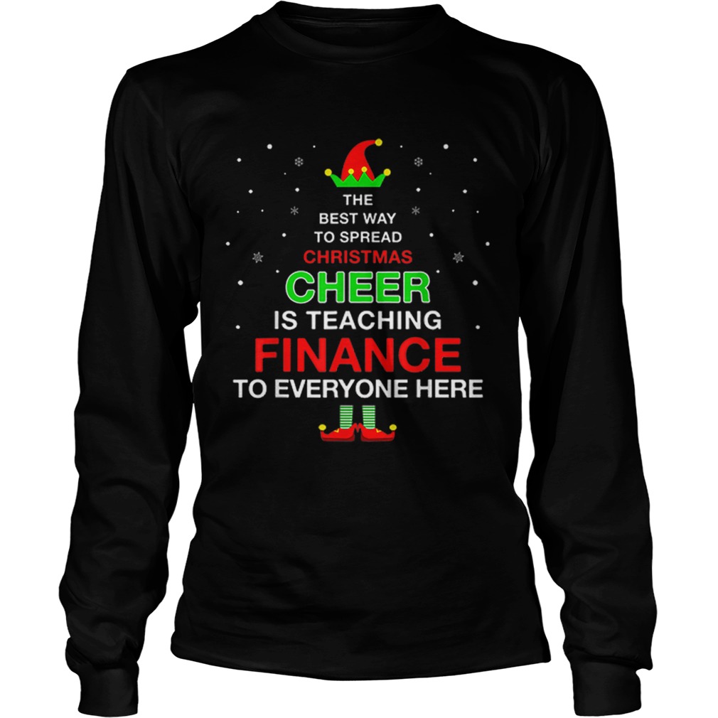 Christmas Pajamas For Finance Teacher LongSleeve