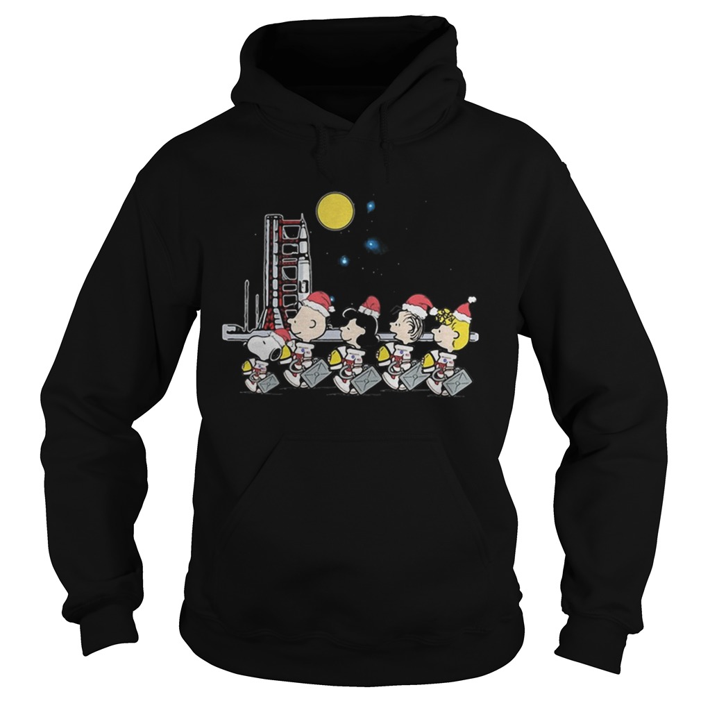 Christmas Peanuts Snoopy Astronaut Hoodie