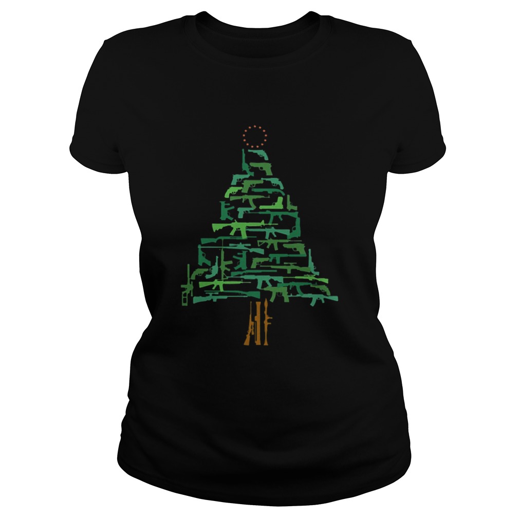 Christmas Tree Green Gun Classic Ladies