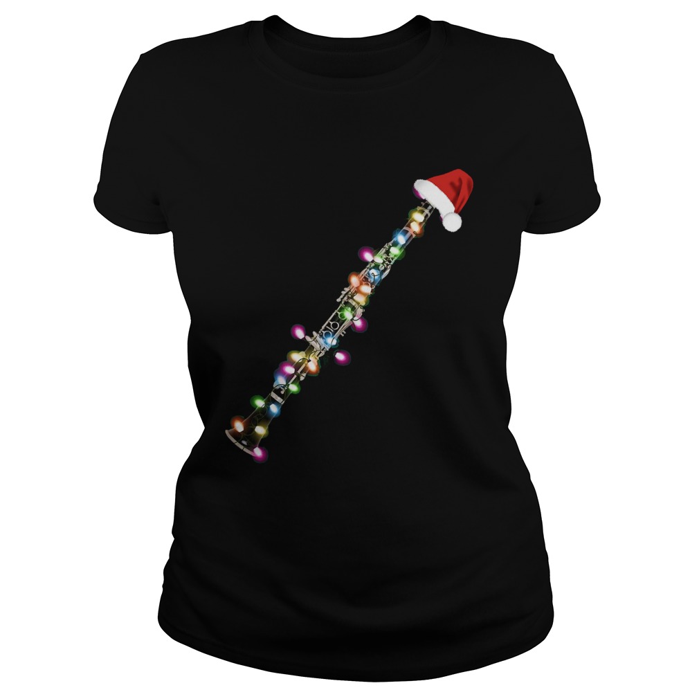 Clarinet Santa Christmas Classic Ladies