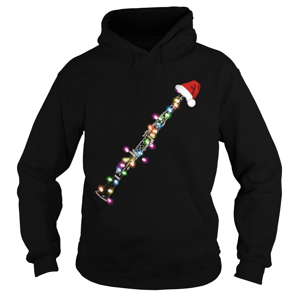 Clarinet Santa Christmas Hoodie