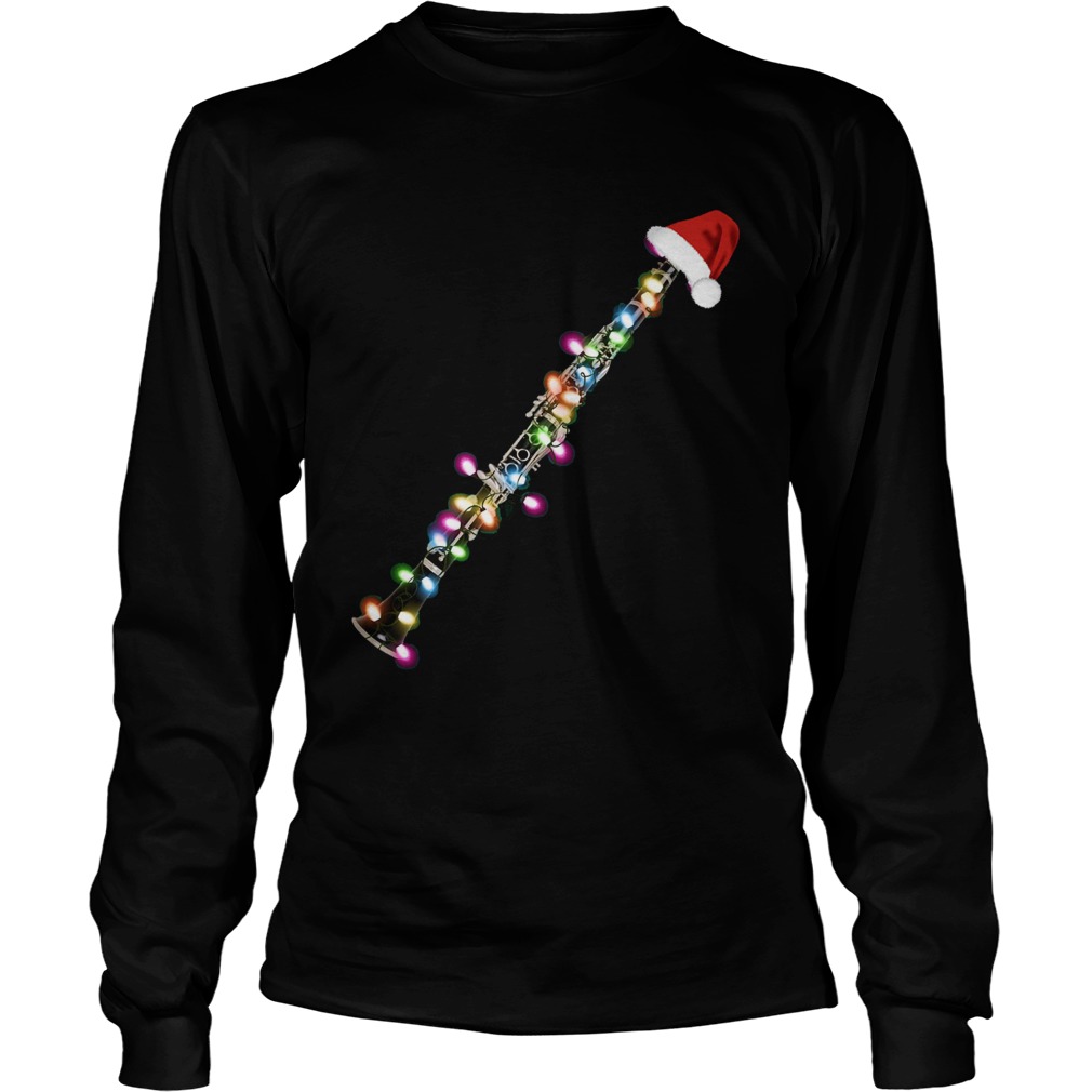 Clarinet Santa Christmas LongSleeve