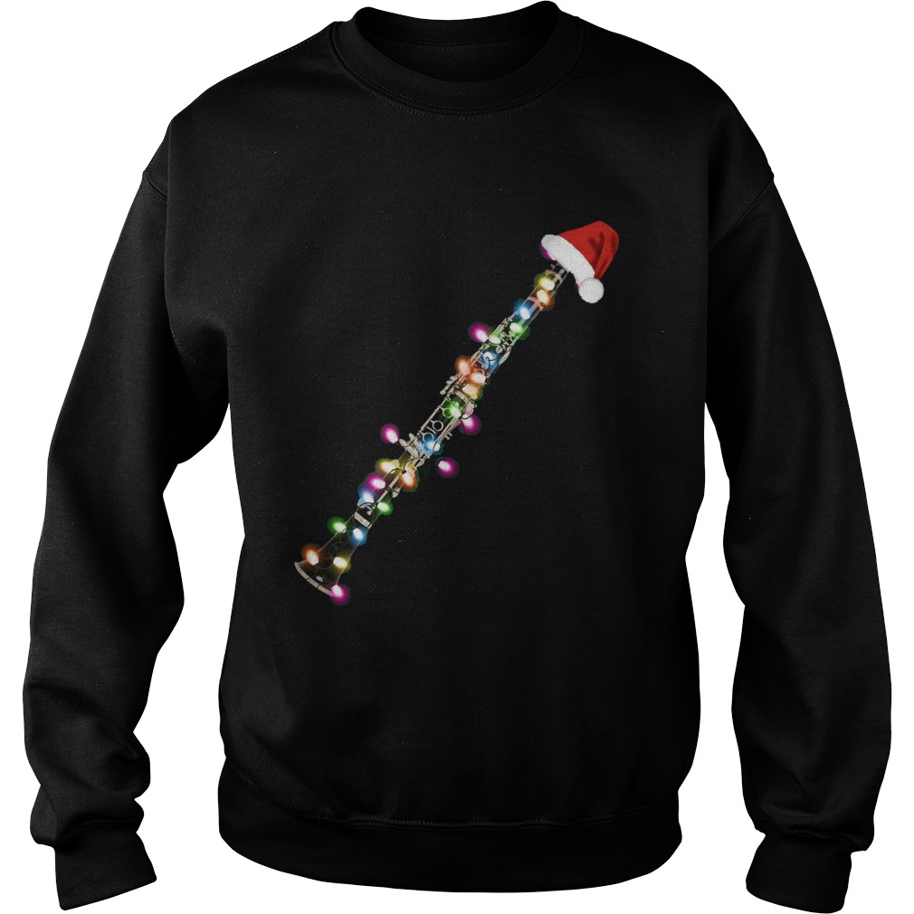 Clarinet Santa Christmas Sweatshirt