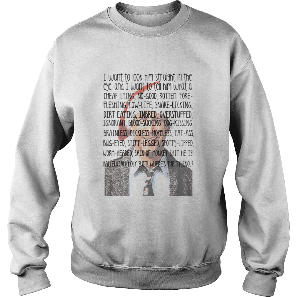 Clark Griswold Christmas Rant Funny Christmas Vacation Movie Sweatshirt