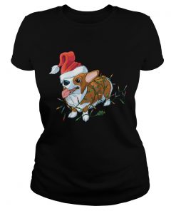 Corgi Lights Christmas  Classic Ladies