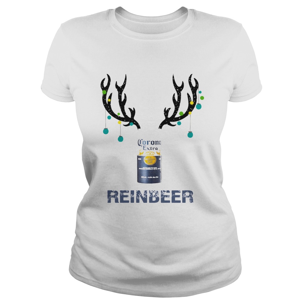 Corona Reinbeer Funny Beer Reindeer Christmas Classic Ladies