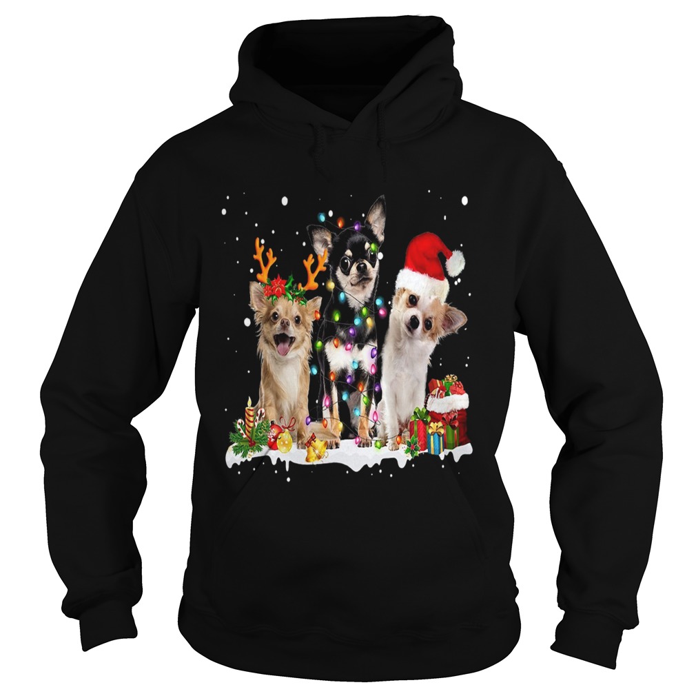 Cute Chihuahua Christmas Hoodie