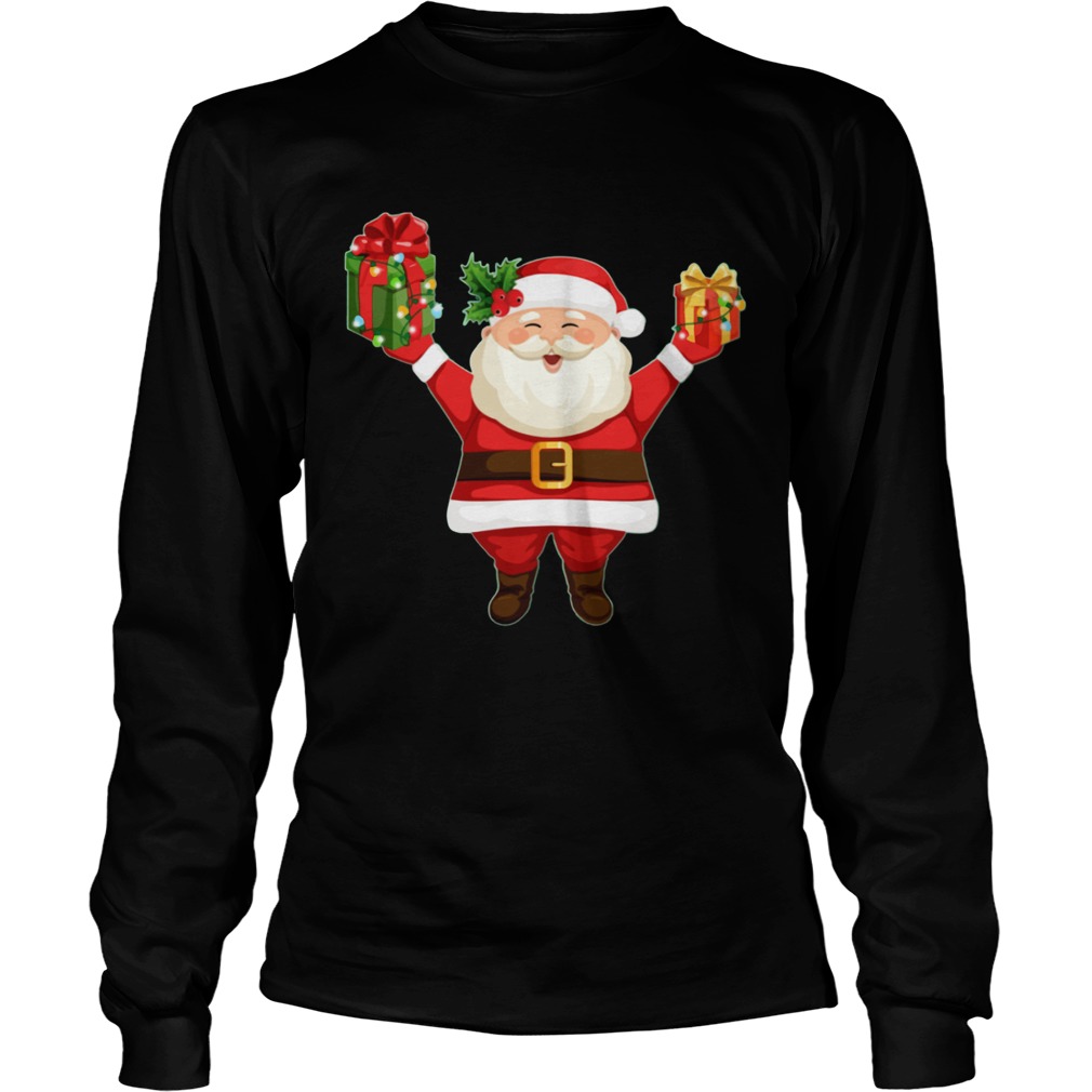 Cute Santa Claus Merry Christmas LongSleeve