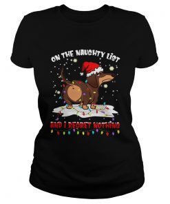 Dachshund On The Naughty List And I Regret Nothing  Classic Ladies