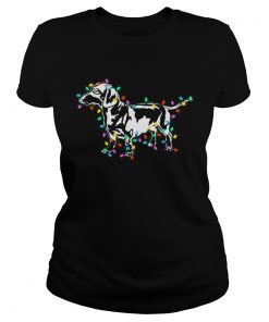 Dachshund light Christmas  Classic Ladies