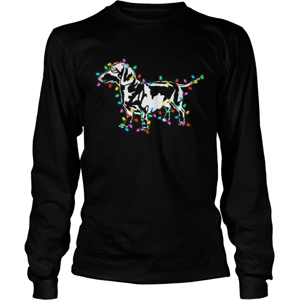 Dachshund light Christmas LongSleeve