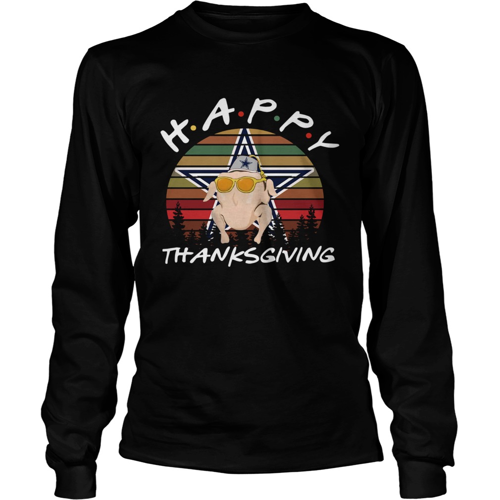 Dallas Cowboys Happy Thanksgiving vintage LongSleeve