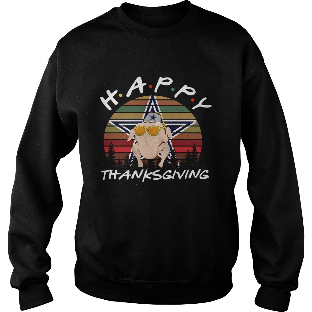 Dallas Cowboys Happy Thanksgiving vintage Sweatshirt