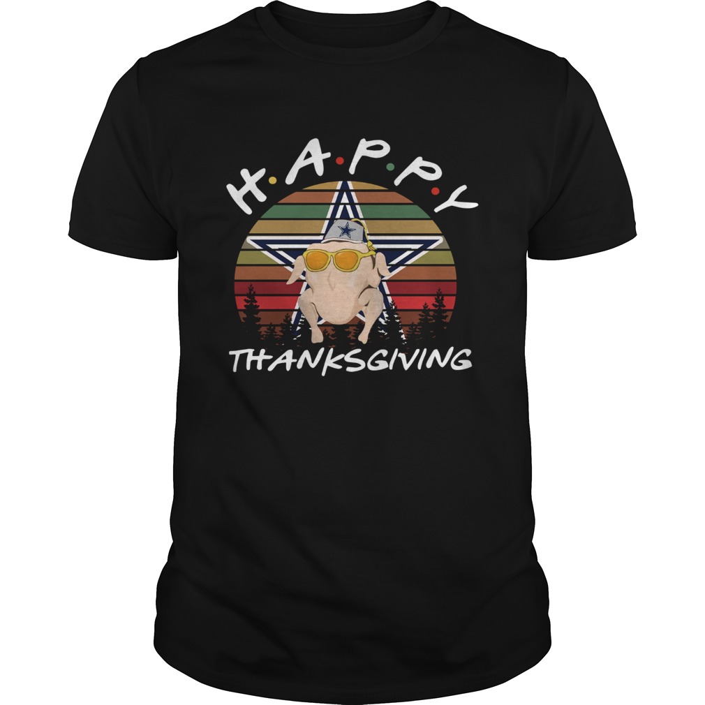 Dallas Cowboys Happy Thanksgiving vintage shirt