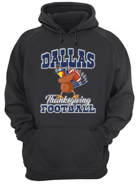 Dallas Cowboys Thanksgiving Day Turkey Playing Football Unisex Hoodie