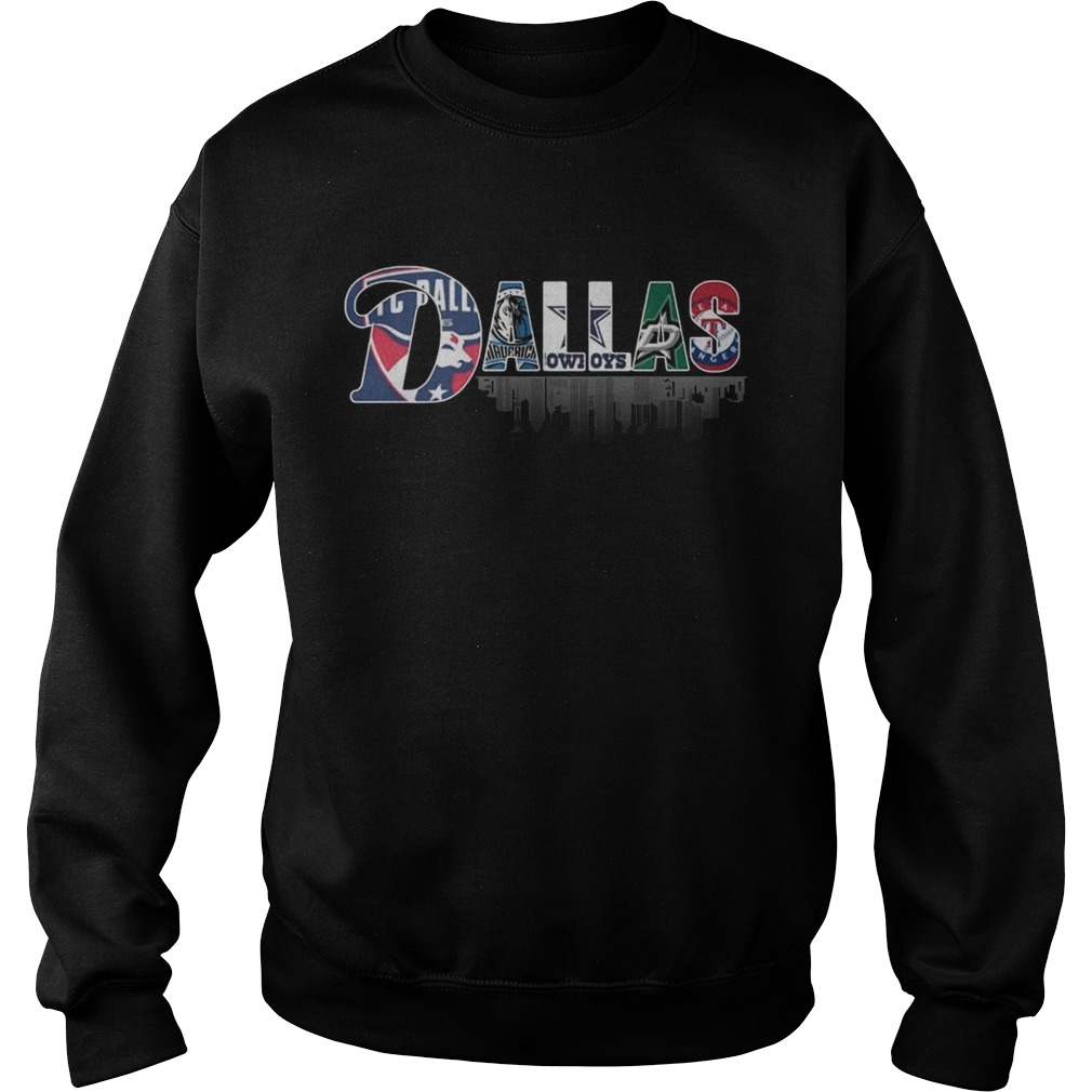 Dallas Team Sports FC Dallas Mavericks Cowboys Stars Rangers Sweatshirt