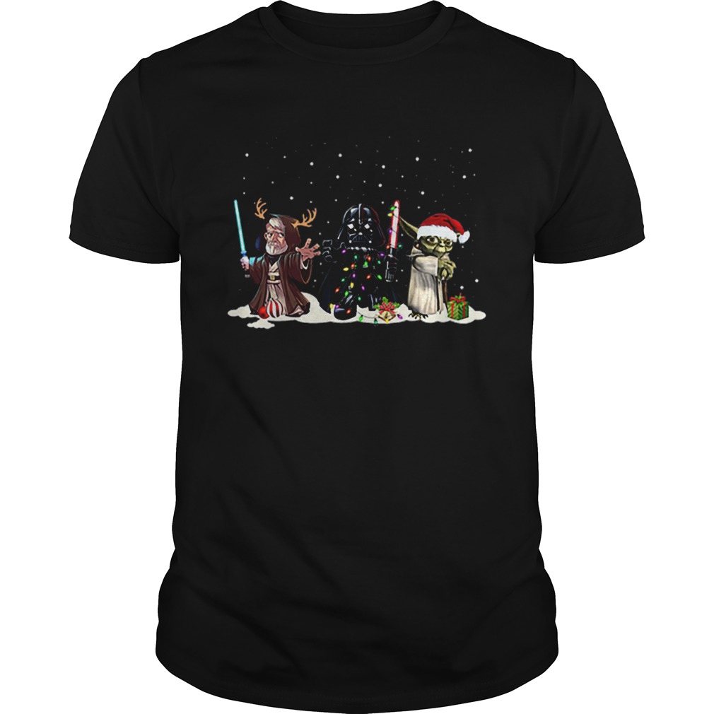 Darth Vader Yoda Palpatine Star Wars Christmas shirt