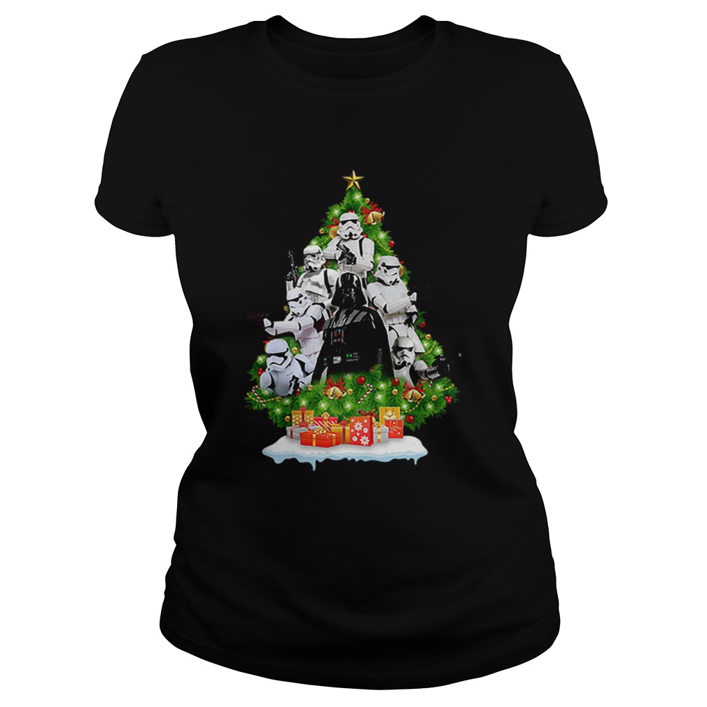 Darth vader and Stormtrooper Christmas Tree Classic Ladies