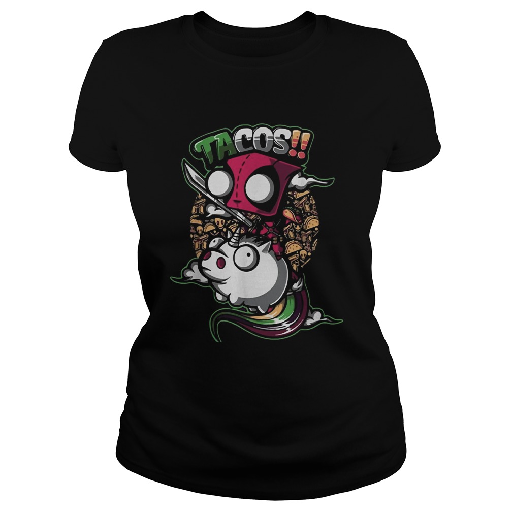 Deadpool Tacos Unicorn Classic Ladies