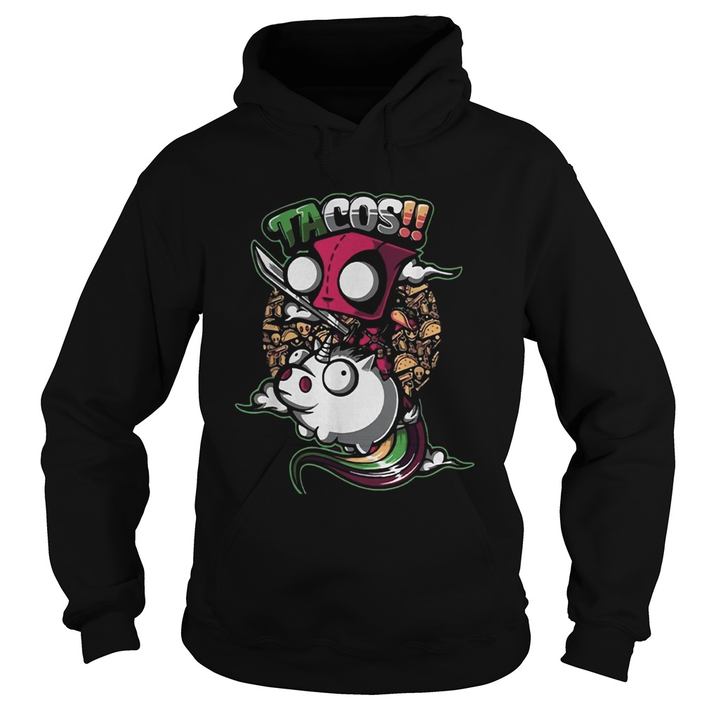 Deadpool Tacos Unicorn Hoodie