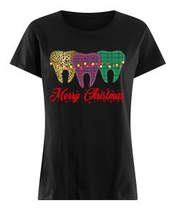 Dental assistant Merry Christmas  Classic Women's T-shirt