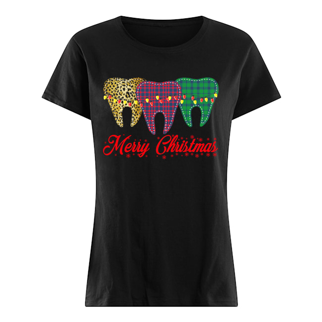 Dental assistant Merry Christmas Classic Women's T-shirt