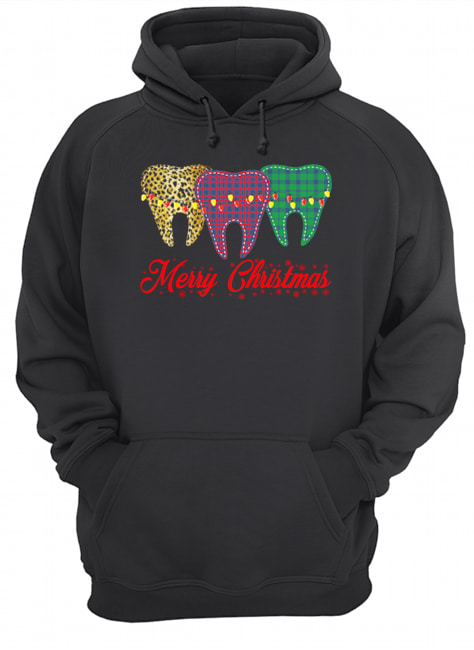 Dental assistant Merry Christmas Unisex Hoodie