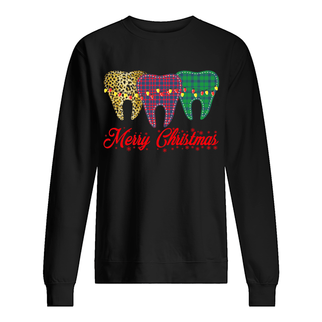 Dental assistant Merry Christmas Unisex Sweatshirt