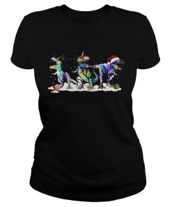 Dinosaur Trex Christmas  Classic Ladies