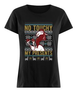 Disney Emperor’s New Groove Kuzco No Touchy Ugly Christmas  Classic Women's T-shirt