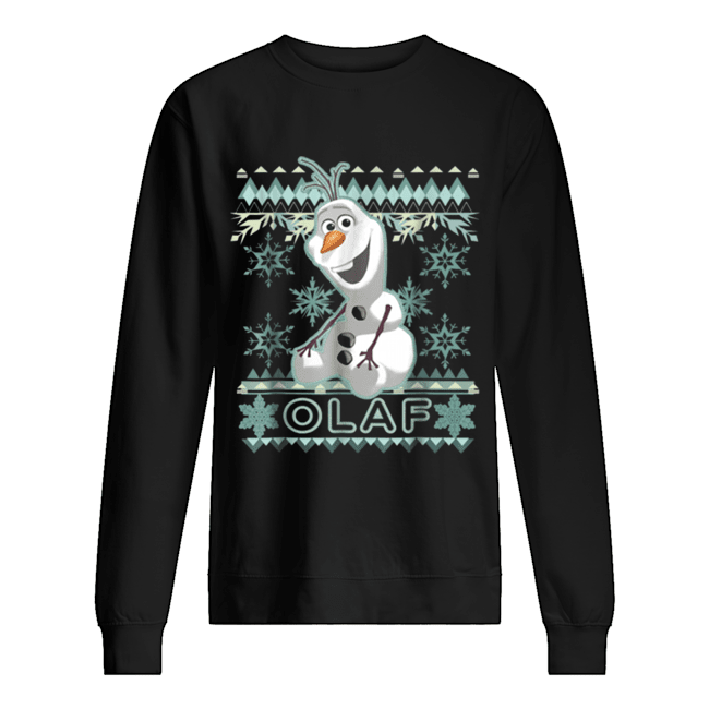 Disney Frozen Olaf Ugly Christmas Sweater Graphic Unisex Sweatshirt