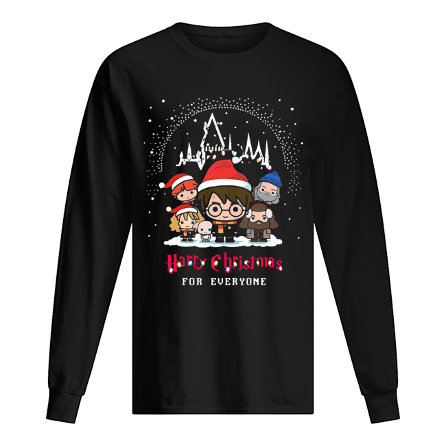 Disney Harry Christmas For Everyone Christmas Long Sleeved T-shirt 