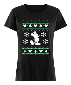 Disney Mickey Mouse Christmas  Classic Women's T-shirt