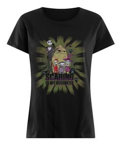 Disney The Nightmare Before Christmas Characters Halloween  Classic Women's T-shirt