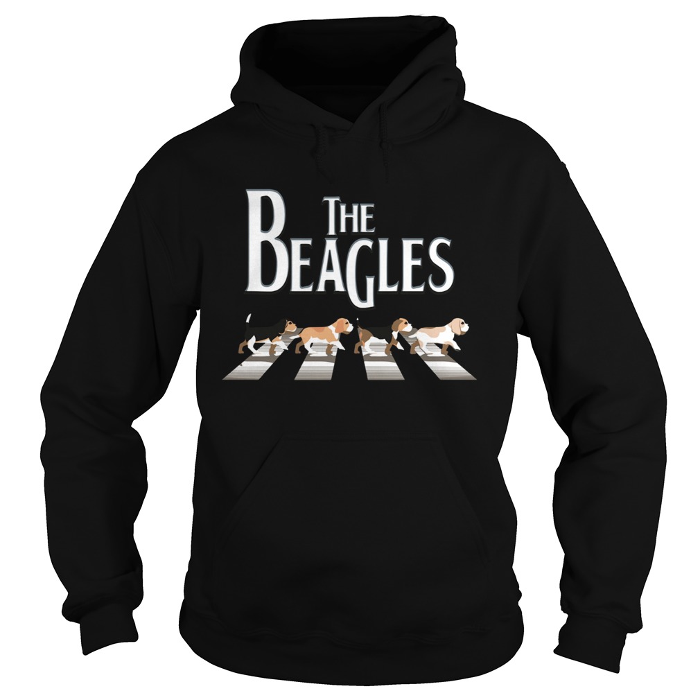 Dogs the beagles abbey road Hoodie