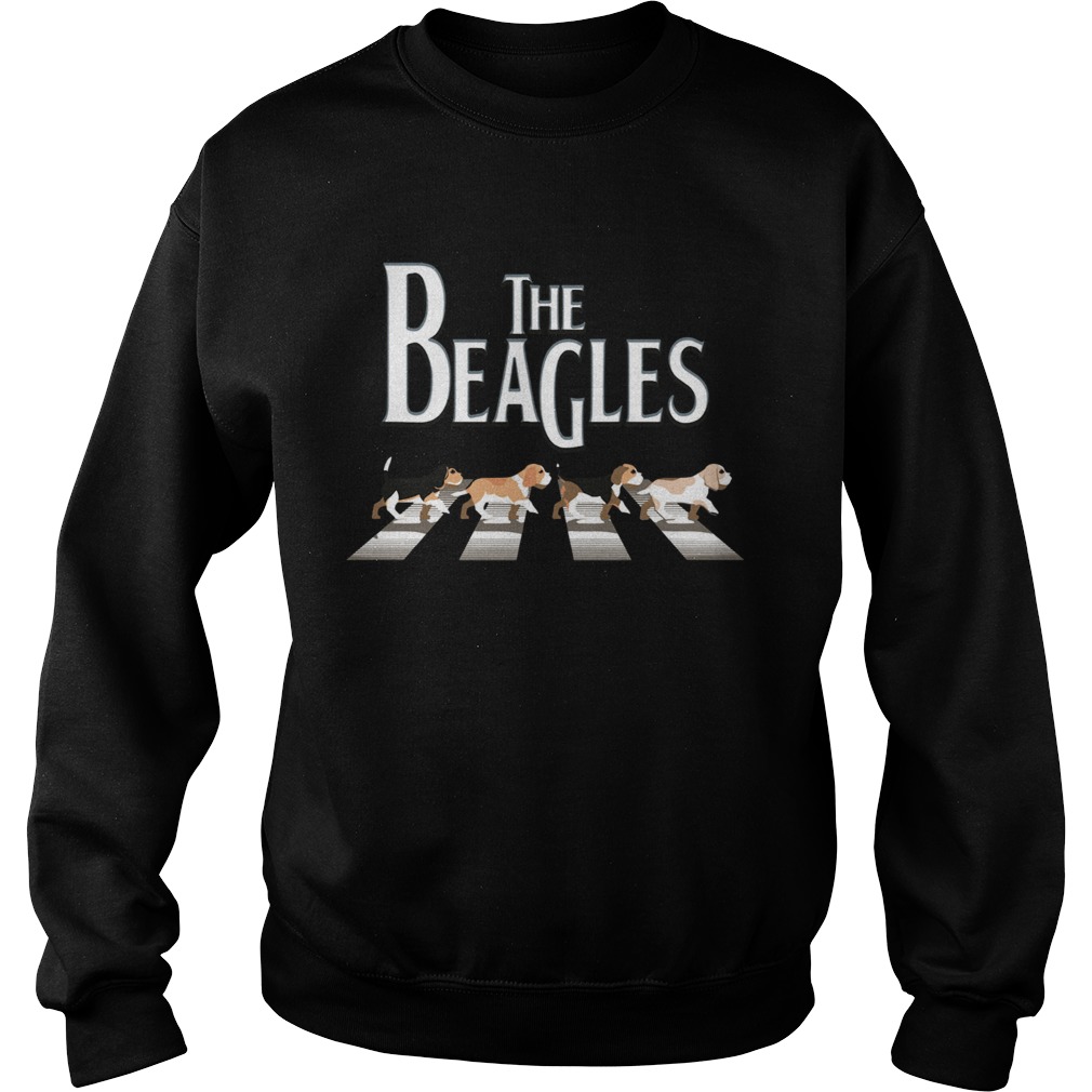 Dogs the beagles abbey road Sweatshirt