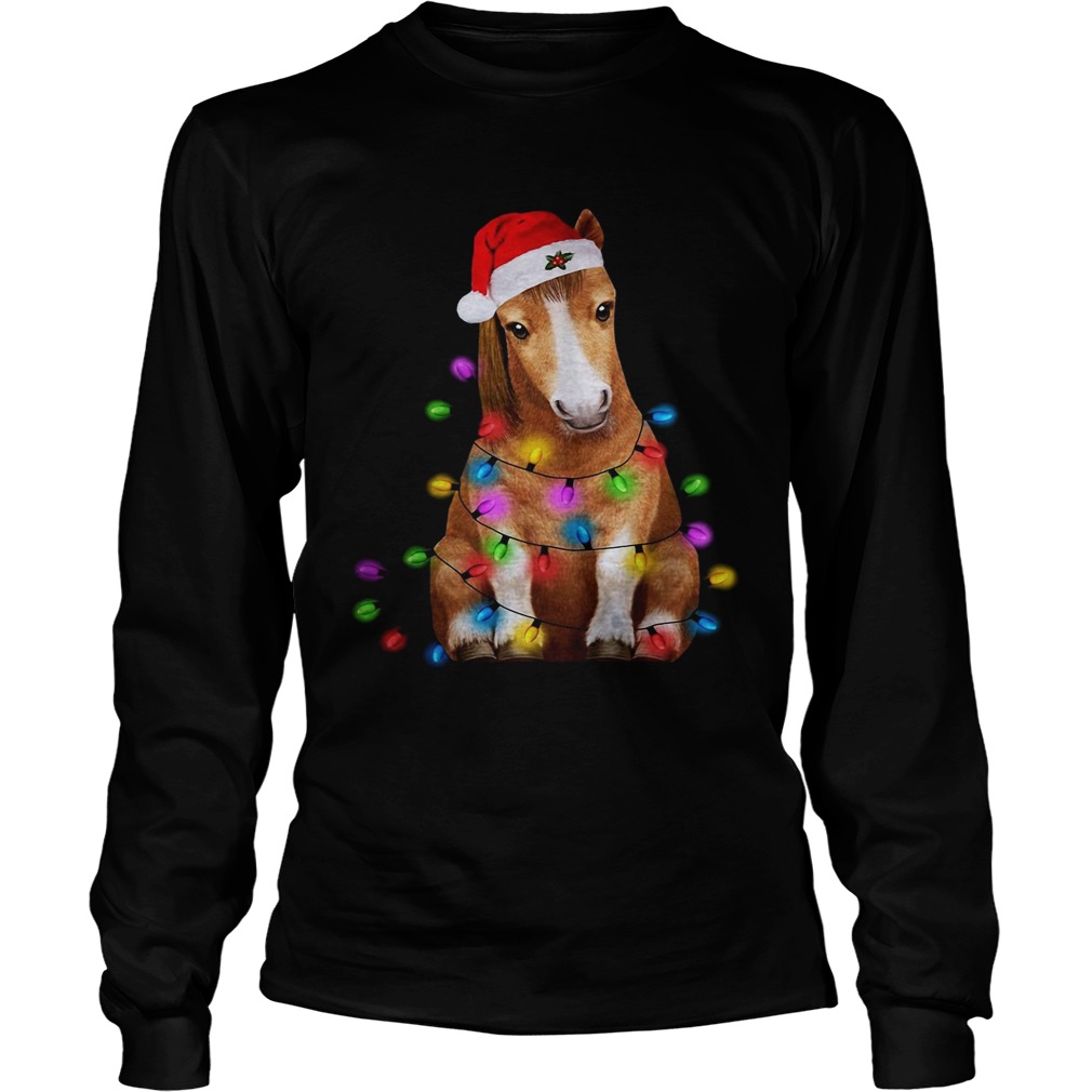 Donkey Christmas Lights LongSleeve