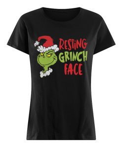 Dr Seuss Primark Resting Grinch Face  Classic Women's T-shirt