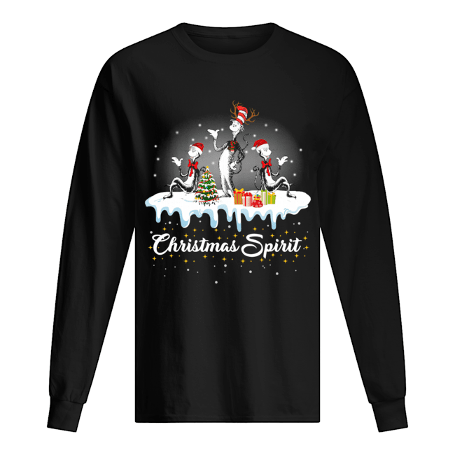 Dr. Seuss Christmas Spirit Long Sleeved T-shirt 