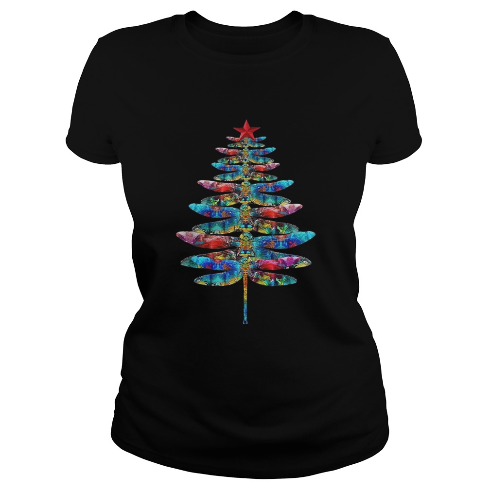 Dragonflies Christmas tree Classic Ladies