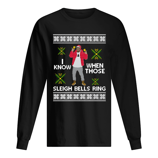 Drake I Know When Those Sleigh Bells Ring ugly christmas Long Sleeved T-shirt 