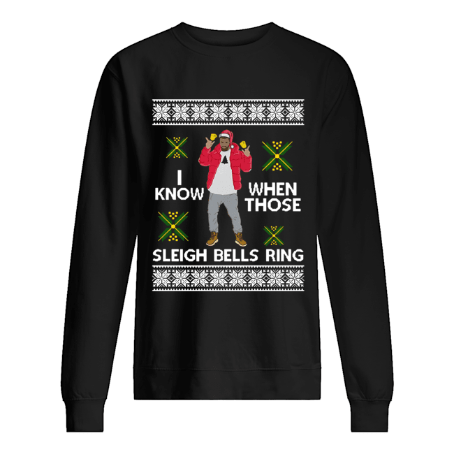 Drake I Know When Those Sleigh Bells Ring ugly christmas Unisex Sweatshirt