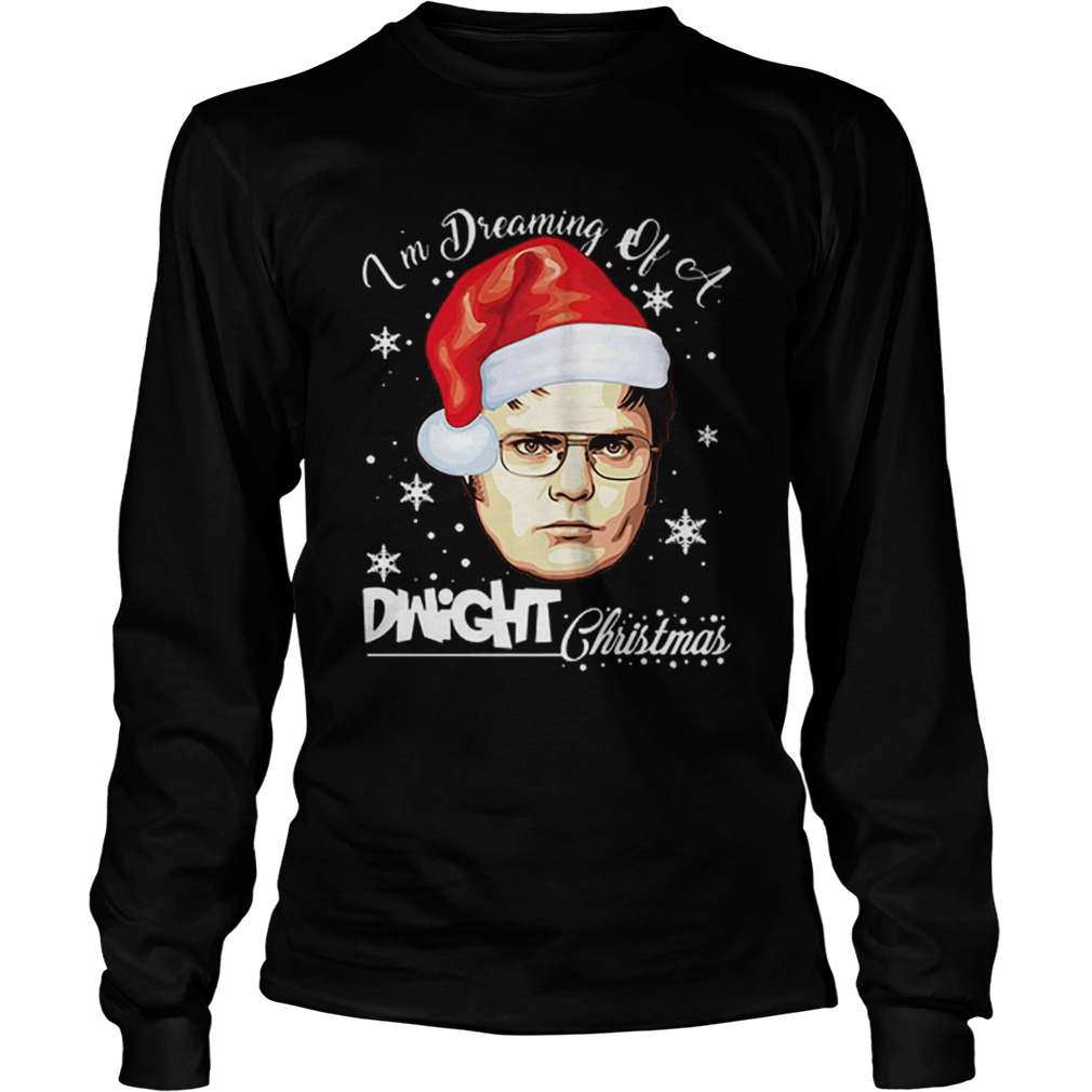 Dwight Schrute Im Dreaming Of A Dwight Christmas LongSleeve