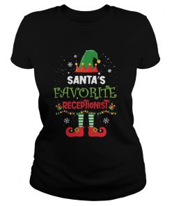 Elf Santas Favorite Receptionist  Classic Ladies