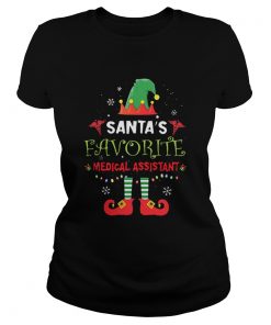 Elf Santas favorite medical assistant  Classic Ladies