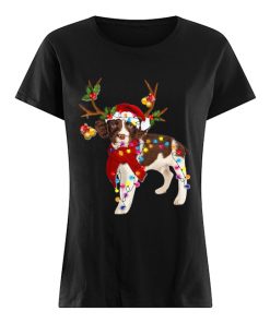 English Springer Spaniel Gorgeous Reindeer Crewneck  Classic Women's T-shirt