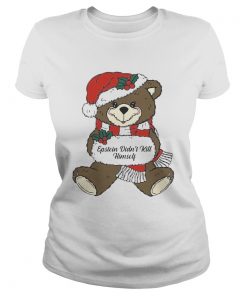 Epstein Didnt Kill Himself Christmas Bear  Classic Ladies